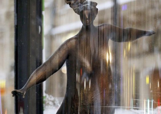 Конькобежка С. Фалькин