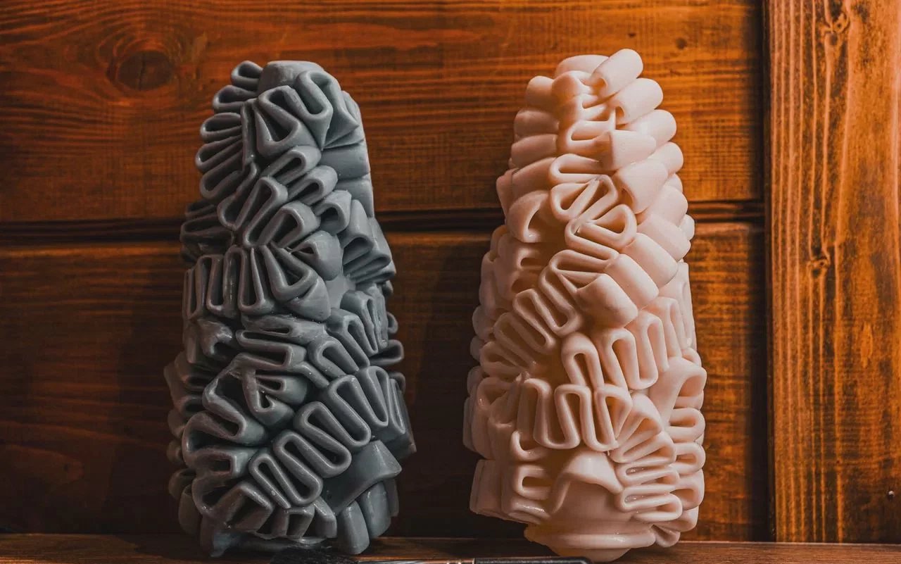 Декоративные 3D-печатные макеты с выраженной фактурой