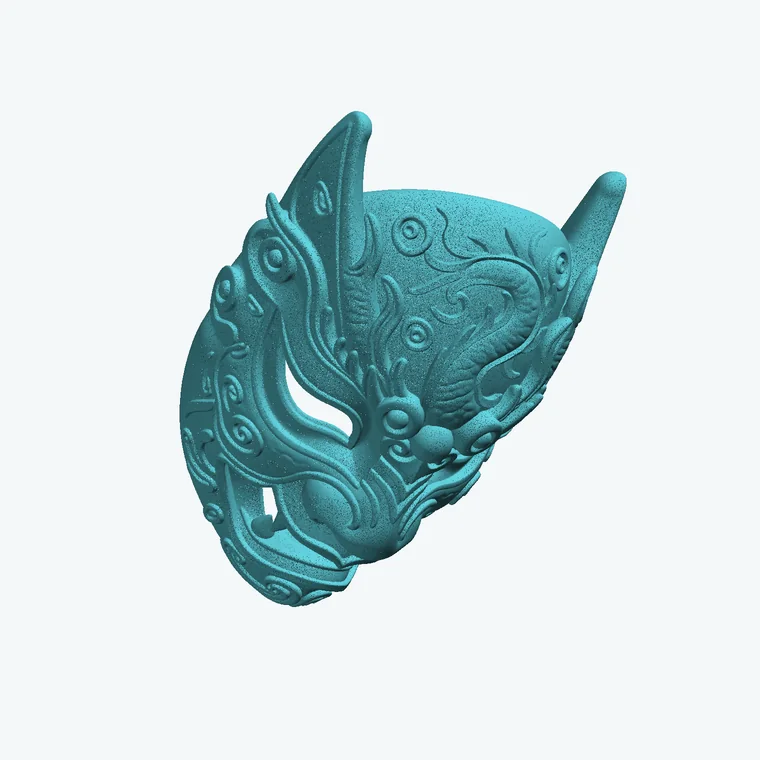 Маска они — 3D-модель для печати