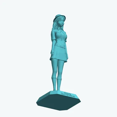 Ольга Дмитриевна — фигурка из «Бесконечного лета» — 3D-модель